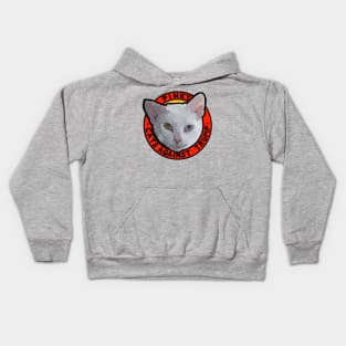 CATS AGAINST TRUMP - PINKY Kids Hoodie